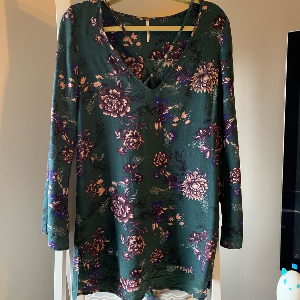 Free people long sleeve dress